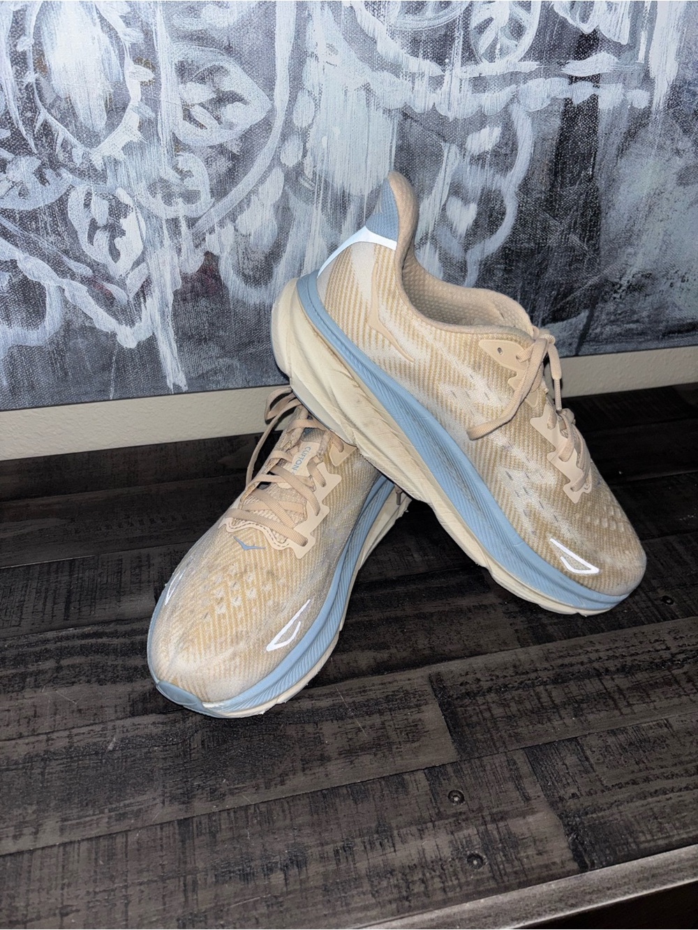 Hoka Clifton 9 running shoes MENS SZ 13D - Picture 6 of 13